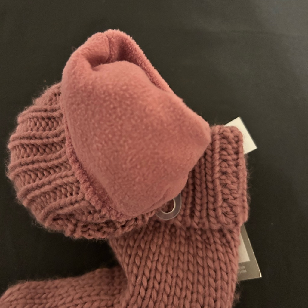 Nwt Rella Babel Wool Blend Women’s Mittens/Mesa Rose/One Size — image 2 of 2